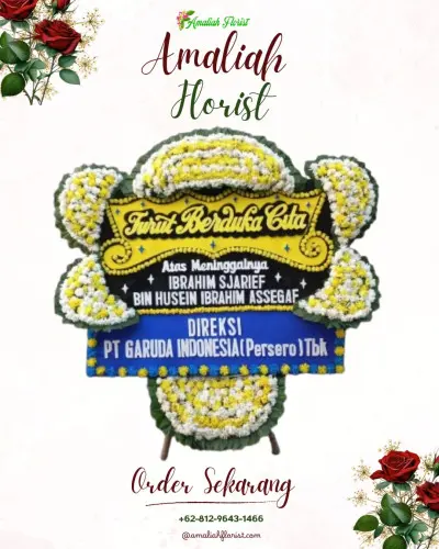 Papan Bunga Duka di Adipasir